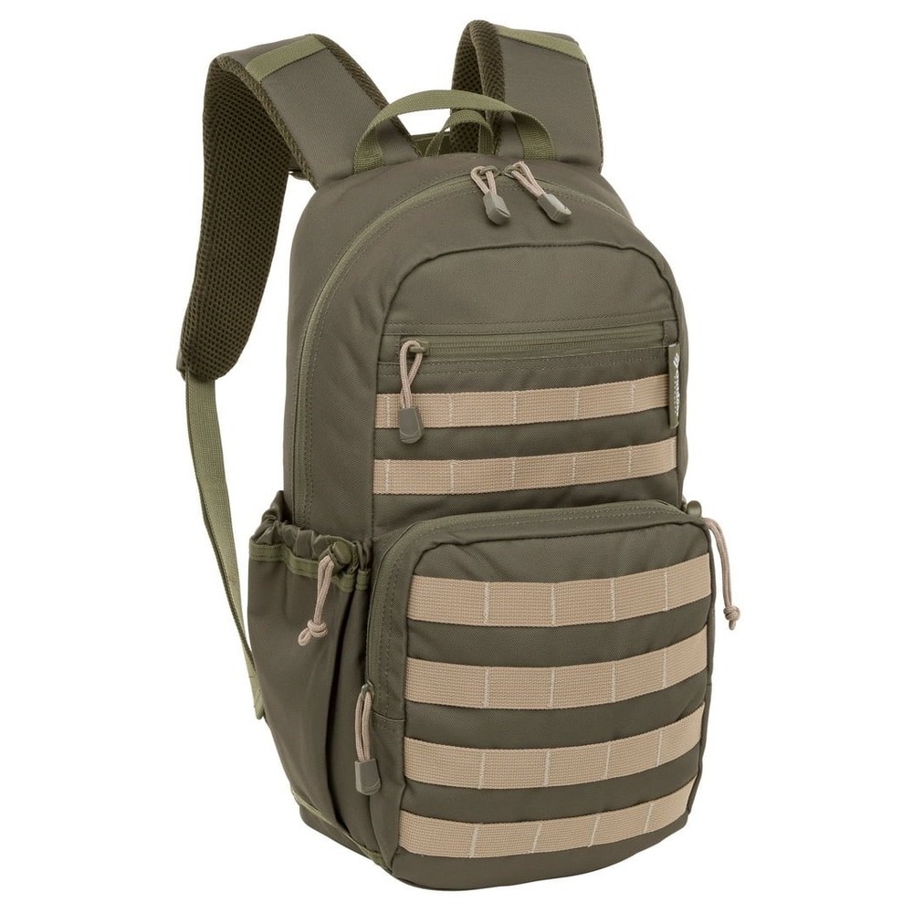 (A8) Outdoor Products Tactical Daypack Olive Drab Tan MOLLE Backpack Unisex NWOT